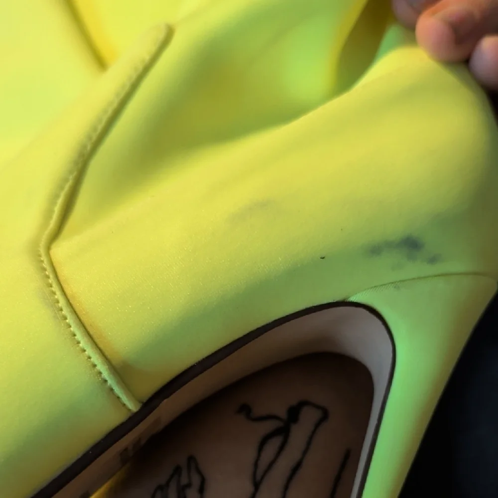 Steve Madden Bright Green Over the Knee Boots - Picture 9 of 10